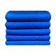 Bunty Plush 100% Cotton Bath Mat (Victoria Blue)(Pack of 5)(750gsm)(50 x 80cm): 