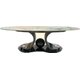 Arya Modern Coffee Table (Black): 