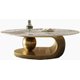Elsa Coffee Table (Gold): 