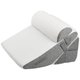Chenshia 3 Piece Wedge Pillow Set Bed Wedge Pillow With Adjustable Headboard: 