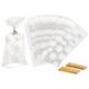 Chenshia Christmas Snowflake Treat Bag & Cellophane Bag - 200 Pieces: 