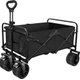 Chenshia 90cm x 47cm Double Brake Folding Camping Cart Wagon &10cm Wheels: 