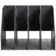 Deli A4 Magazine Holder 288x50x300mm Dark Grey: 
