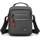 DGray,Men's Business Crossbody Bag, Office and Leisure Shoulder Bag,: 