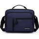 Blue,Large Capacity Men Crossbody Bag Waterproof Nylon Shoulder Satchel: 