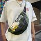 Green,Outdoor Unisex Nylon Sports Bag Wear Resistant Cycling Chest: 