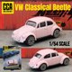 VW Beetle CCA 1/64 Toy Car Model Suitable For Hot Wheels Children's toys Collector's Model: 