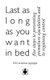 Last as Long as You Want in Bed - Five Steps to Overcoming Premature Ejaculation (Paperback): Cornelius Agrippa
