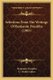 Selections From The Writings Of Benjamin Franklin (1905) (Paperback): Benjamin Franklin