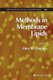 Methods in Membrane Lipids (Paperback, Softcover reprint of hardcover 1st ed. 2007): Alex Dopico