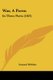 War, A Poem - In Three Parts (1823) (Paperback): Samuel Webber