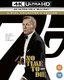 No Time To Die - 4K Ultra HD + Blu-ray (Blu-ray disc): Daniel Craig
