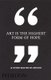 Art Is the Highest Form of Hope & Other Quotes by Artists (Hardcover): Phaidon Editors