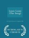 Louie Louie (the Song) - Scholar's Choice Edition (Paperback): The Federal Bureau of Investigation (Fbi
