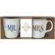 Mr. & Mrs. Mug Set: