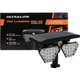 Ultra-Link UL-SGL0504 700 Lumens Solar Garden Light (Black): 