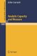 Analytic Capacity and Measure (Paperback, 1972 ed.): J. Garnett