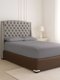 Simply Sleep - Everyday Collection Fitted Sheet - 90GSM - Gray Flannel - King  - 30 Pc Pack: 