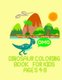 omg dinosaur coloring book for kids ages 4-8 - Coloring Activity pages for boys & girls - dino lover gifts - age of the...