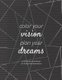 Color Your Vision, Plan Your Dreams - Vision Book - Law of Attraction - Manifest With a Vision Board Journal, Planner, Book...