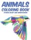 Animals Coloring Book Stress Relief And Mindfulness - Calming Coloring Book For Adults, Relaxing Illustrations And Animal...