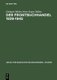 Der Frontbuchhandel 1939-1945 - Organisationen, Kompetenzen, Verlage, Bucher - Eine Dokumentation (German, Hardcover, Reprint...