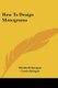 How To Design Monograms (Paperback): Elizabeth Sprague, Curtis Sprague