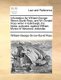 Information for William-George-Simon-David Ross, and Mr. Donald Ross Writer in Edinburgh, His Factor, Pursuers; Against William...