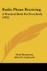 Radio Phone Receiving - A Practical Book For Everybody (1922) (Paperback): Erich Hausmann, Alfred N. Goldsmith, Louis A....