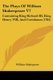 The Plays Of William Shakespeare V7 - Containing King Richard III, King Henry VIII, And Coriolanus (1785) (Paperback): William...