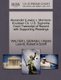Alexander (Lewis) V. Morrison- Knudsen Co. U.S. Supreme Court Transcript of Record with Supporting Pleadings (Paperback):...