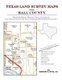Texas Land Survey Maps for Hall County (Paperback): Gregory a. Boyd J. D.