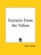 Extracts from the Vahan (1904) (Paperback): Sarah Corbett