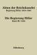 Akten der Reichskanzlei, Regierung Hitler 1933-1945, Band III, Akten der Reichskanzlei, Regierung Hitler 1933-1945 (1936)...