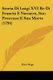 Storia Di Luigi XVI Re Di Francia E Navarra, Suo Processo E Sua Morte (1794) (Italian, Paperback): Fleis Wage