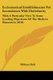 Ecclesiastical Establishments Not Inconsistent With Christianity - With A Particular View To Some Leading Objections Of The...