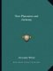 New Platonism and Alchemy (Paperback): Alexander Wilder
