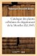 Catalogue Des Plantes Cellulaires Du Departement de la Meurthe (French, Paperback): Dominique Alexandre Godron
