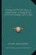 Voyage D'Alep A Jerusalem, A Paques En L'Annee 1697 (1705) (French, Paperback): Henry Maundrell