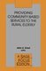 Providing Community-Based Services to the Rural Elderly (Paperback): John A Krout
