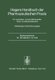 Sachverzeichnis fur die Bande I-III, VIIA (German, Paperback, Softcover reprint of the original 4th ed. 1973): P.H. List, L...