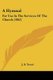 A Hymnal - For Use In The Services Of The Church (1862) (Paperback): J.B. Trend