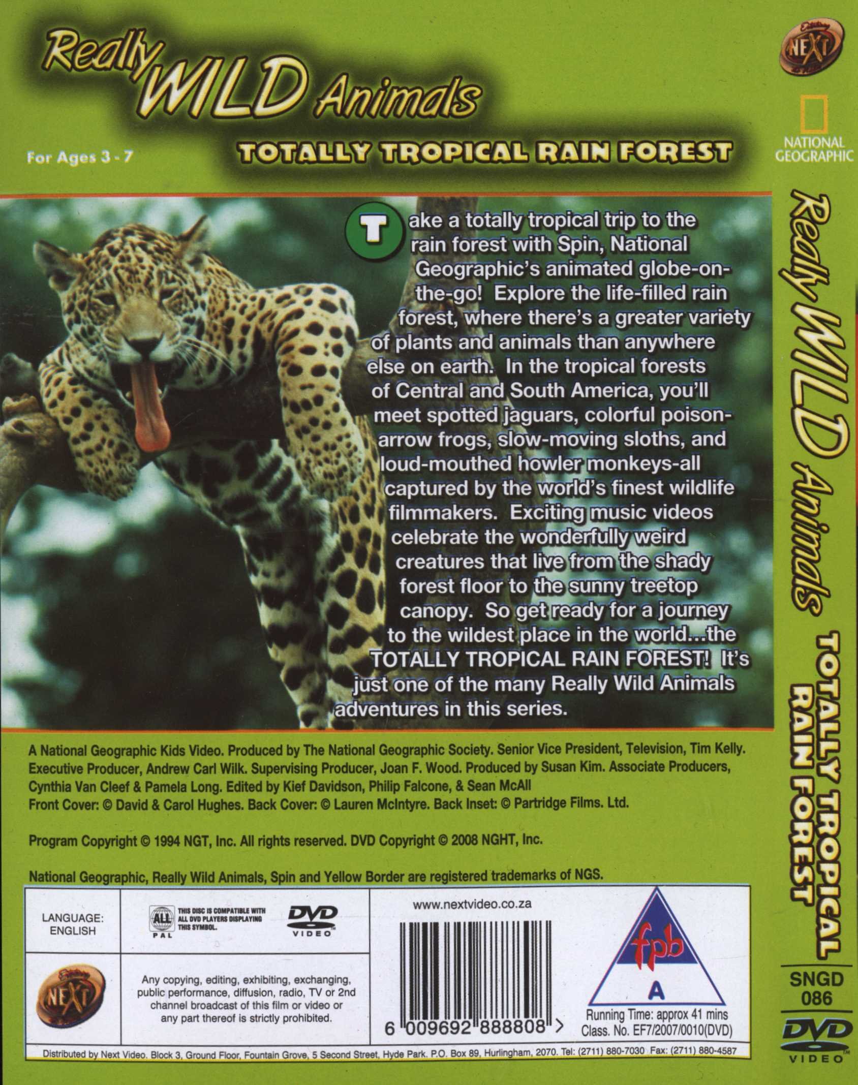 その他 Really Wild Animals: Totally Tropical Rain Forest [DVD] Amazon.com: National Geographic: Really Wild Animals