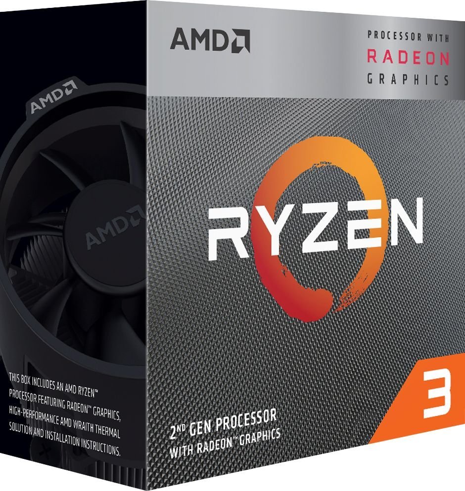 CPU AMD Ryzen 3 3200G CPU AMD Ryzen 3 3200G Processor with Wraith Stealth cooler | AMD