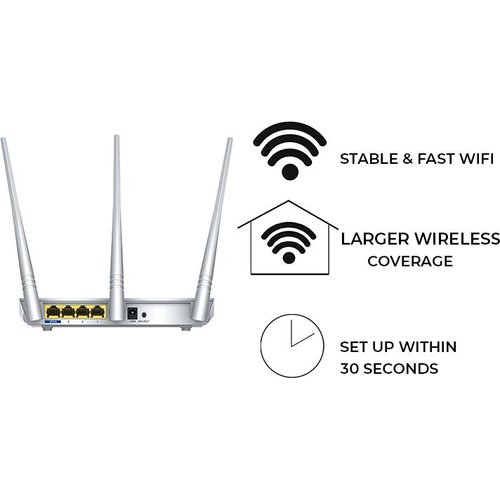 UltraLink Easy Setup WiFi Router (300Mbps) Computers Buy online in