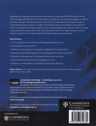Cambridge International IGCSE Cambridge IGCSE Economics