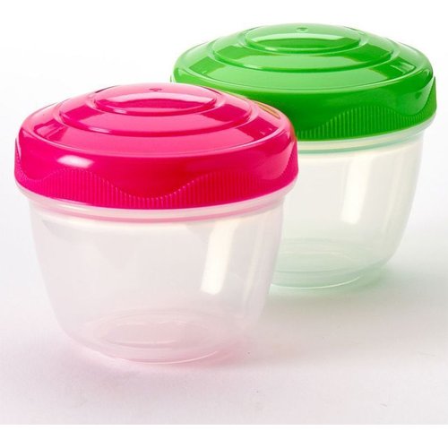Sistema To Go Yoghurt Pots (Supplied Colour May Vary)(2 x 50ml