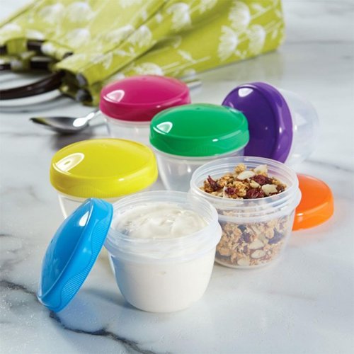 Sistema To Go Yoghurt Pots (Supplied Colour May Vary)(2 x 50ml