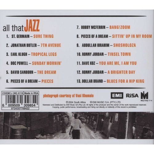 All That Jazz (CD) Various Artists Music Buy online in South Africa from Loot.co.za