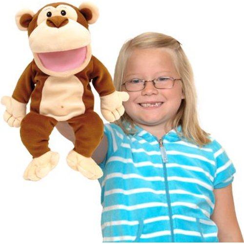 Fiesta Crafts Moving Mouth Hand Puppet Monkey Toys Buy online in